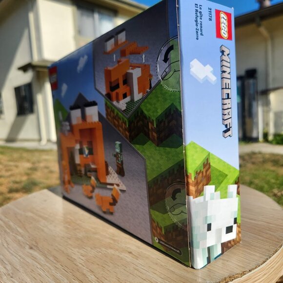 NEW LEGO MINECRAFT Fox Lodge House 21178 Drowned Zombie EASTER BASKET GI… - Picture 4 of 4